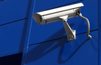 Protected Camera with wall Mount + Proper Wire Protection